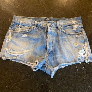 Agolde Parker jeans shorts